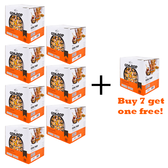 Gim Pop Full 130g SUSHI NORI (7Boxes)