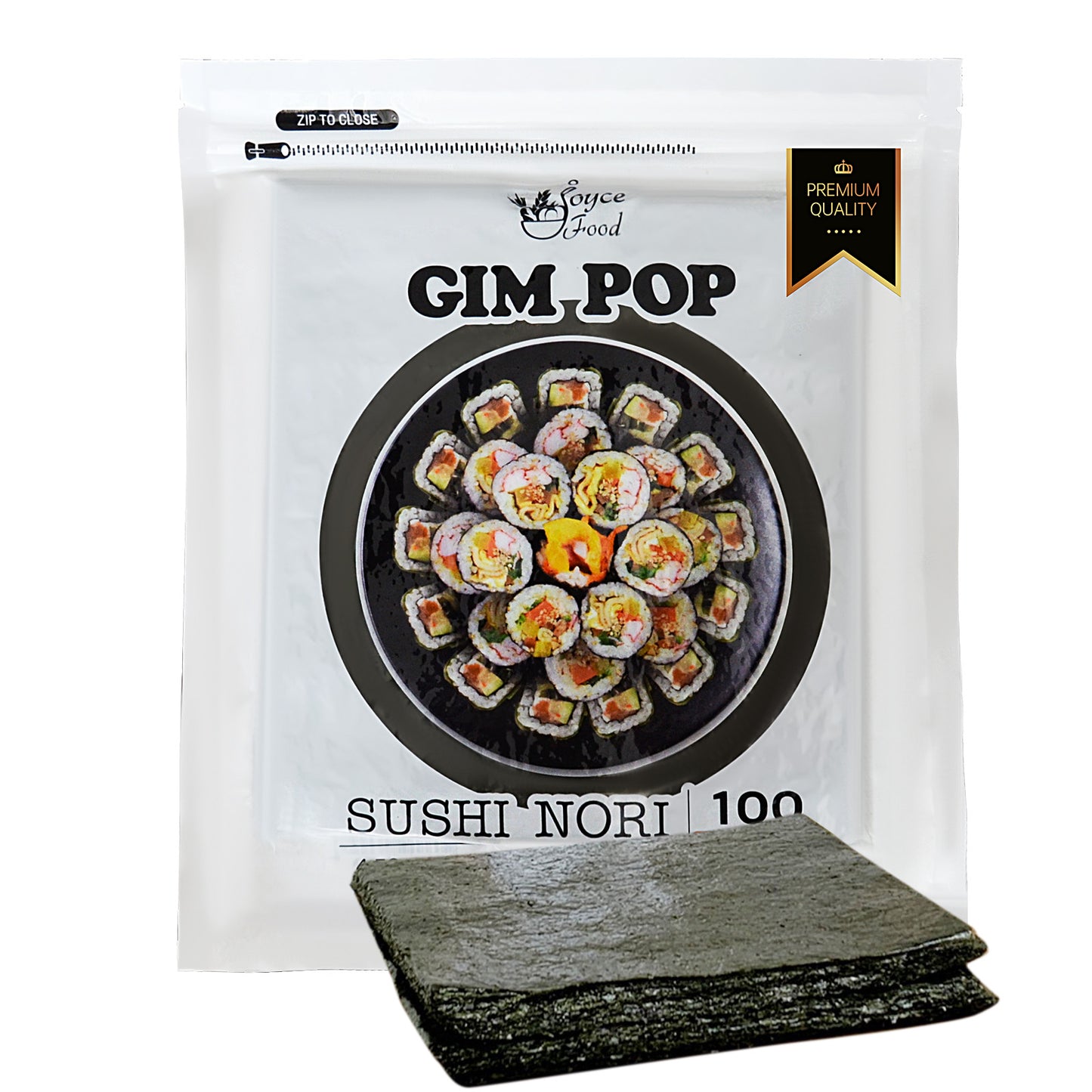 Gim Pop Full/Half 130g SUSHI NORI (3Boxes)