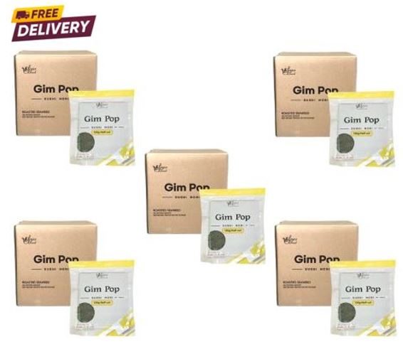 Gim Pop Full/Half 130g SUSHI NORI (5Boxes)