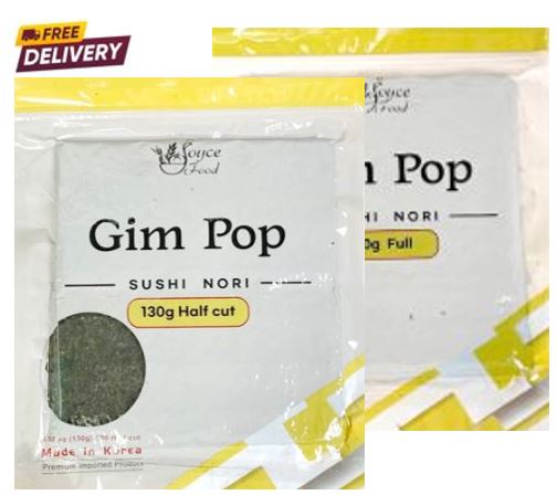 Gim Pop Full/Half 130g SUSHI NORI (1 Pack)
