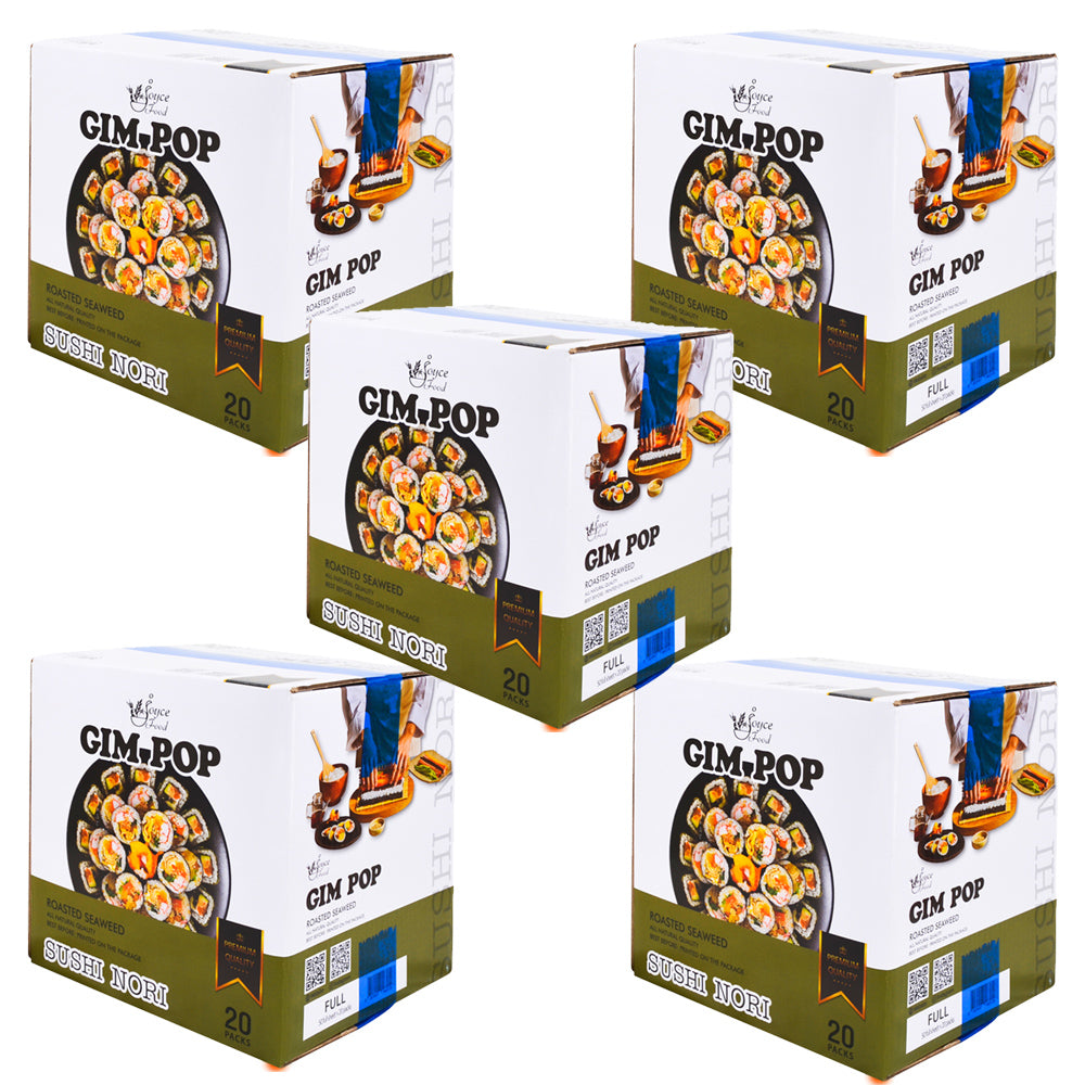 Gim Pop Full/Half 130g SUSHI NORI (5Boxes)