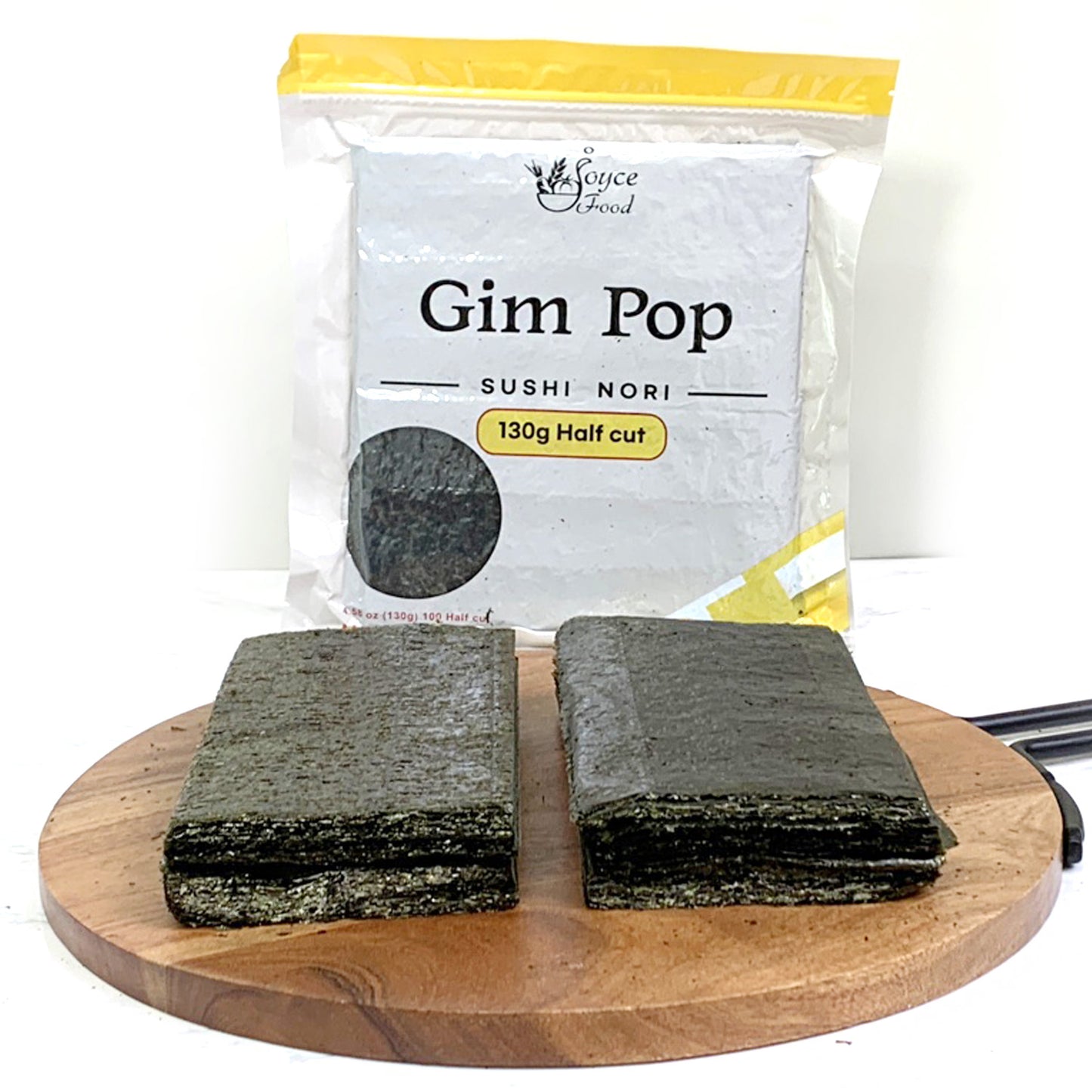 Gim Pop 100 Half Sheets 130g  SUSHI NORI